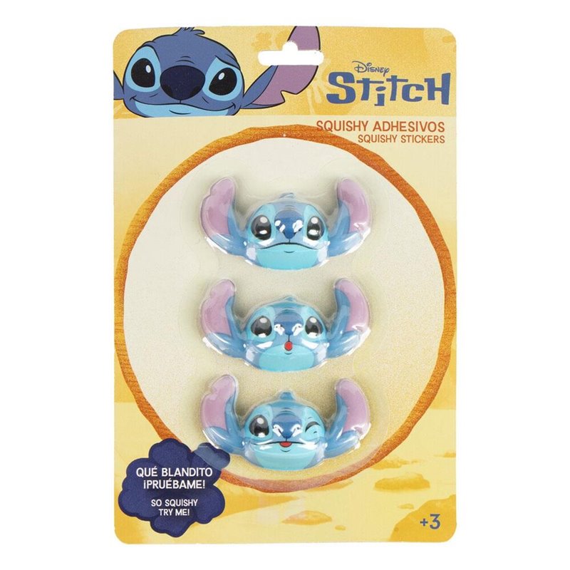 Blister pegatinas squishy Stitch Disney