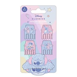 Blister 5 pinzas pelo Stitch Disney
