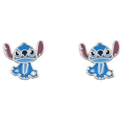 Pendientes Stitch Disney plata