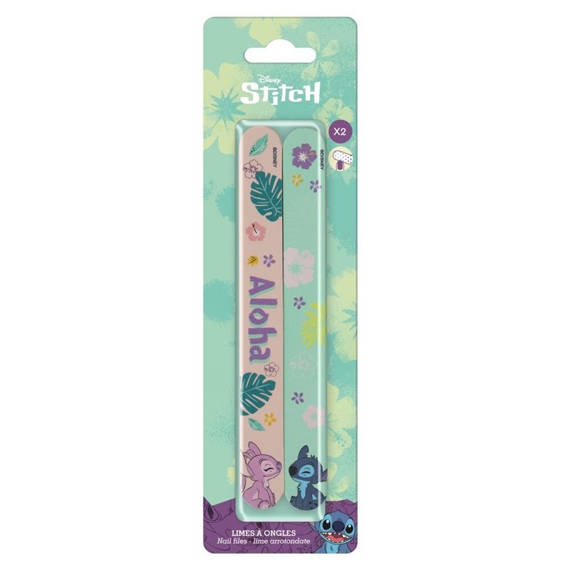 Blister 2 Limas Uñas Stitch Disney