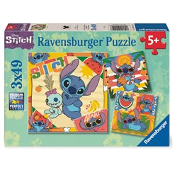Puzzle Stitch Disney 3x49pzs