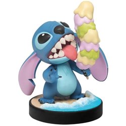 Figura Stitch Gloton Hero Box Stitch Disney 8cm