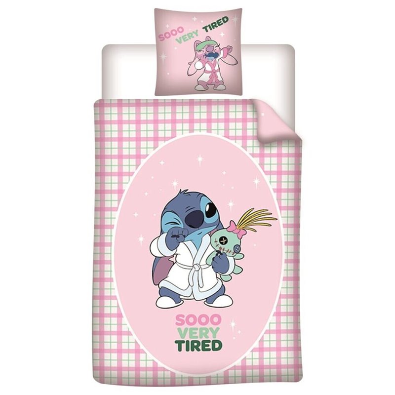 Funda nordica Stitch Disney cama 90cm policotton