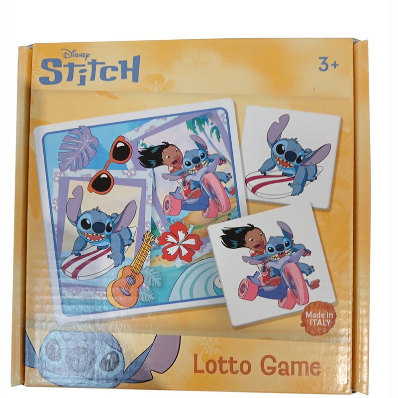 Juego bingo Stitch Disney