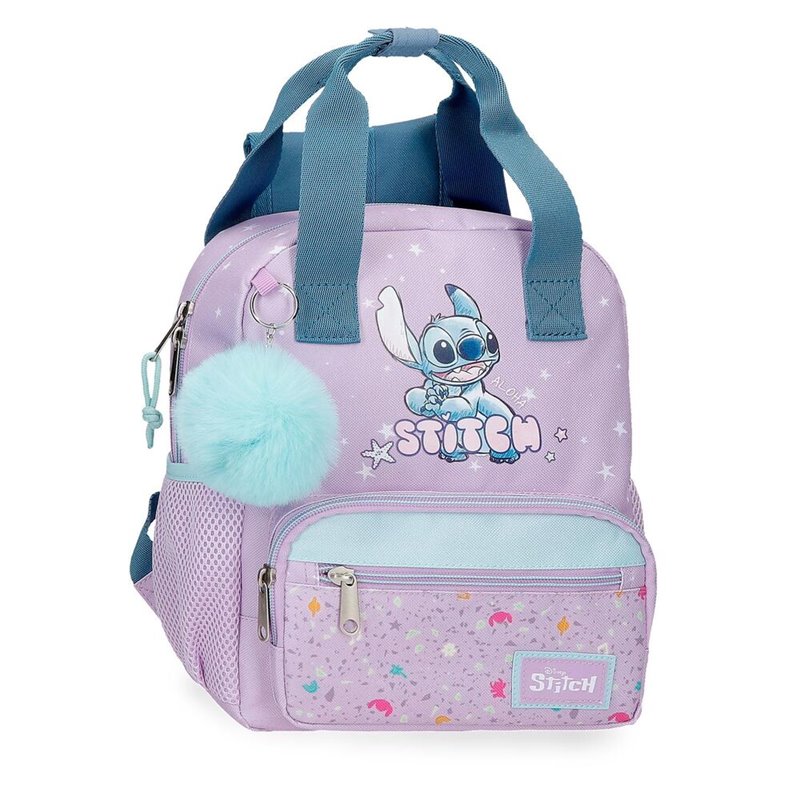 Mochila Lovely Stitch Disney 28cm