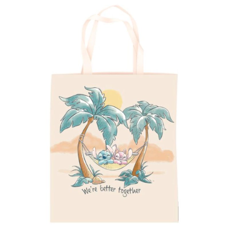 Bolsa shopping Palm Tree Stitch Disney