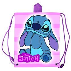 Saco merienda Lovely Stitch Disney 30cm