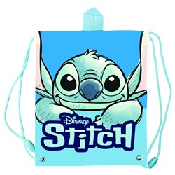 Saco merienda Smile Stitch Disney 30cm