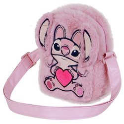 Bolso peluche Corazon Angel Stitch Disney