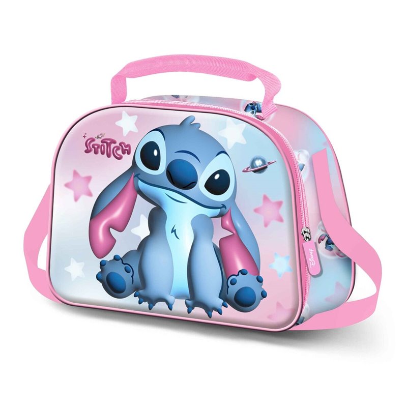Bolsa portameriendas 3D Cosmi Stitch Disney