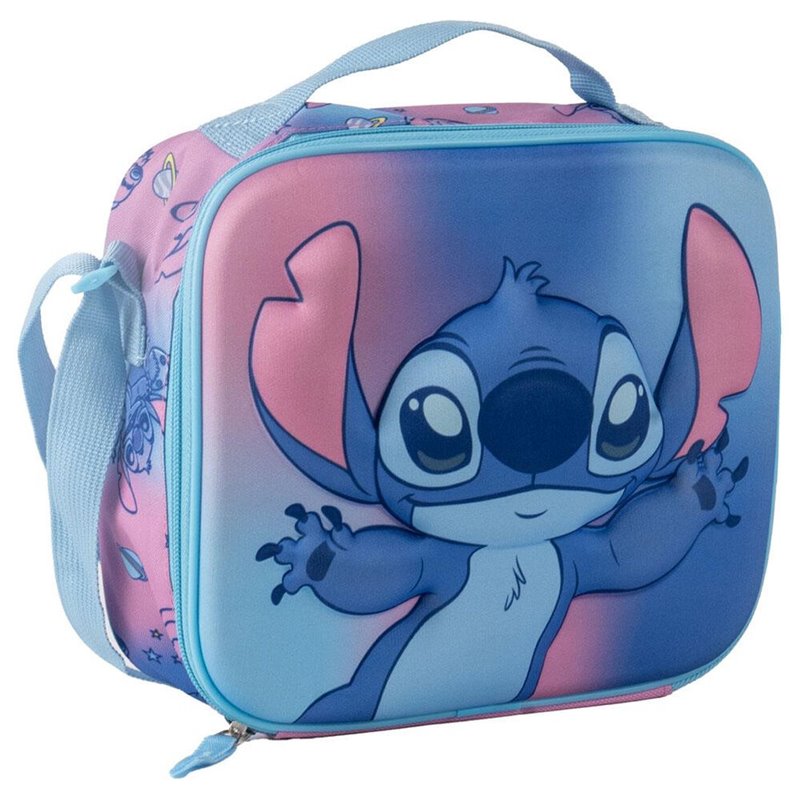 Bolsa portameriendas 3D Stitch Disney
