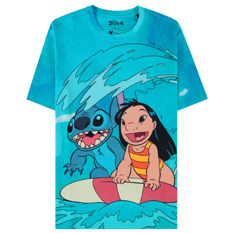 Camiseta Surf Lilo &38 Stitch Disney