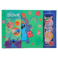 Libro magnetico + sticker Stitch Disney