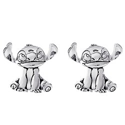 Pendientes Stitch Disney plata
