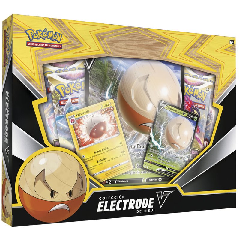 Blister Cartas Electrode Hisui V Pokemon español