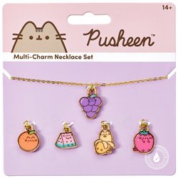 Colgante + charms Frutas Pusheen