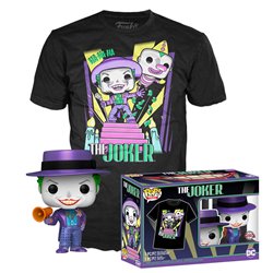 Set figura POP & Tee DC Comics Batman The Joker
