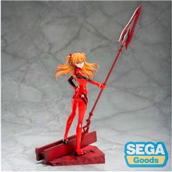 Figura Asuka Shikinami Langley Spear of Cassius Luminasta Evangelion 3.0 + 1.0 Thrice Upon a Time 20cm