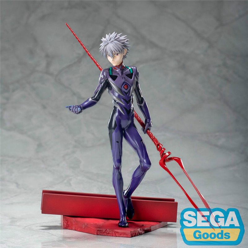 Figura Kaworu Nagisa X Spear of Longinus Luminasta Evangelion 3.0 + 1.0 Thrice Upon a Time 21cm