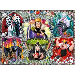 Puzzle Villanas Disney 1000pzs