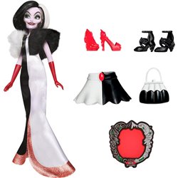 Muñeca Cruella de Vil Villanas Disney 28cm