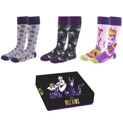 Set 3 calcetines Villanas Disney