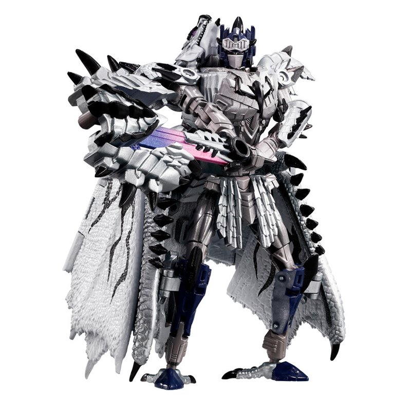 Figura Silver Rathalos Prime Monster Hunter Transformers 13cm