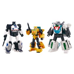 Set 3 Figuras Cybertron Chase Dramatic Capture Transformers