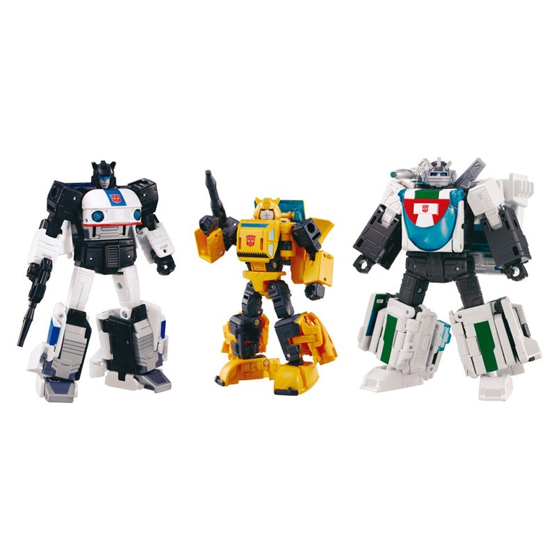 Set 3 Figuras Cybertron Chase Dramatic Capture Transformers