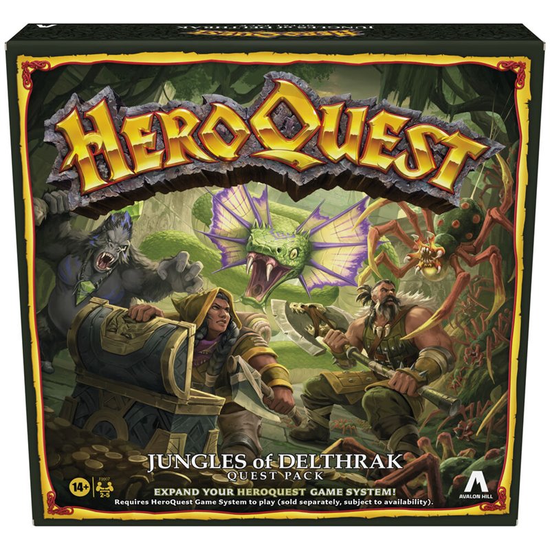 Expansion Juego de mesa Selvas de Delthark Heroquest ingles