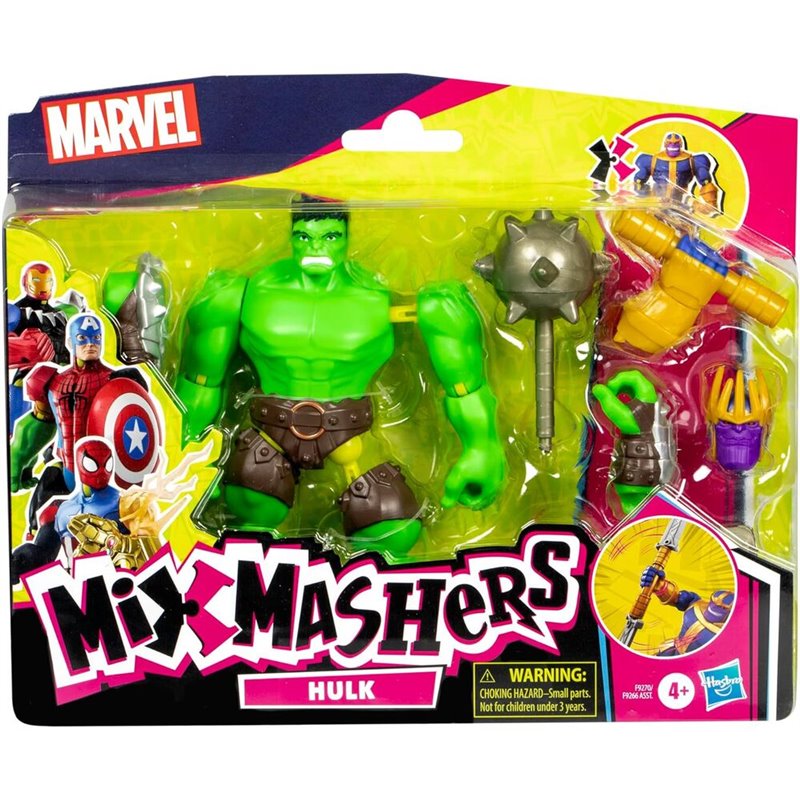 Figura Hulk Deluxe Mix Mashers Marvel 12cm