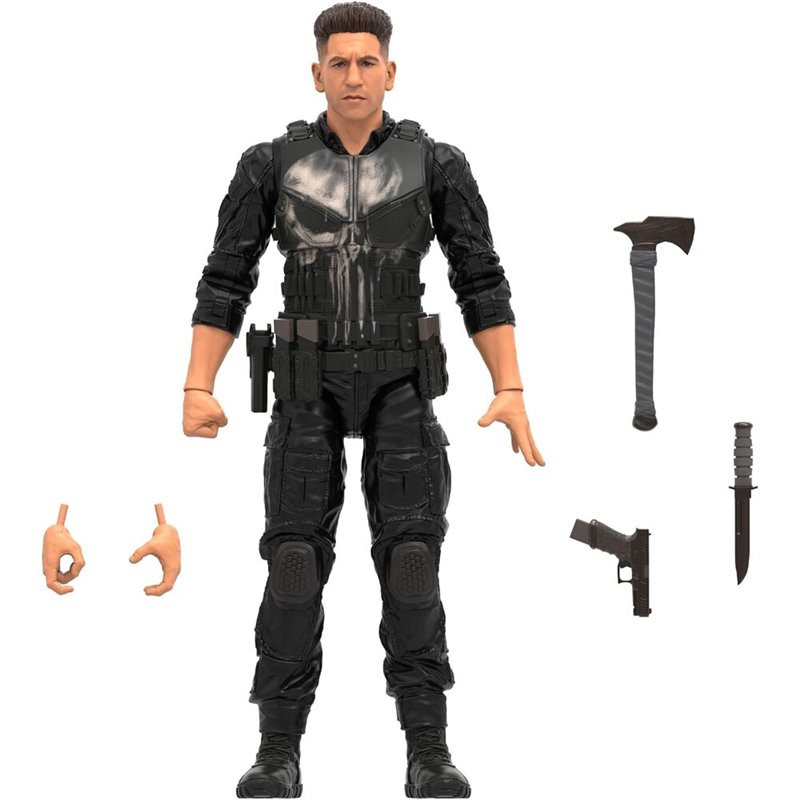 Figura Punisher Born Again Daredevil Marvel Legends 15cm
