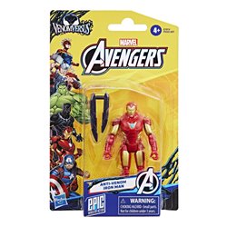 Figura Iron Man Anti- Venom Los Vengadores Avengers Marvel 10cm