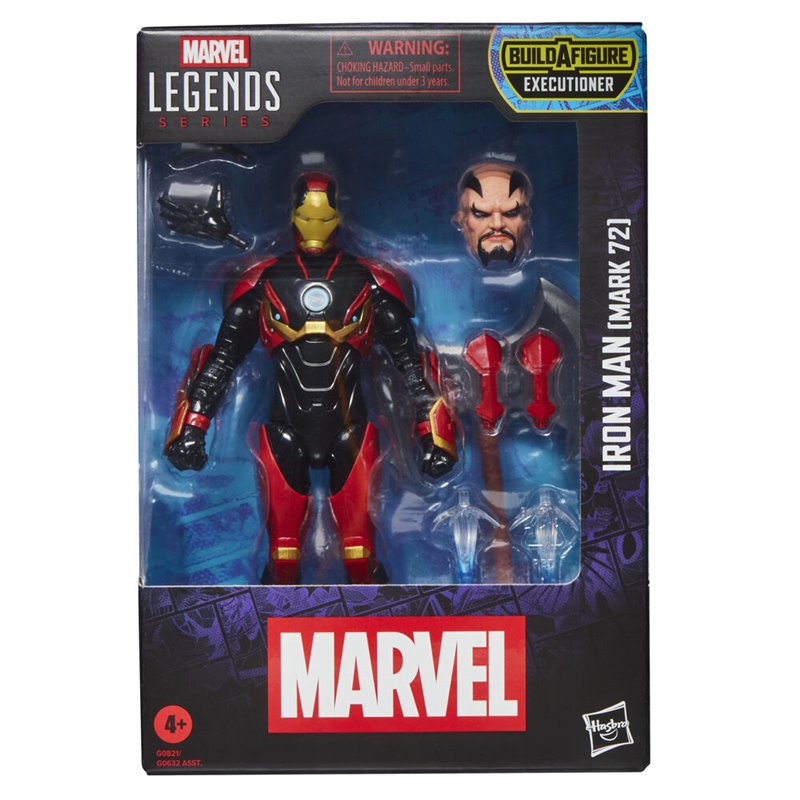 Figura Iron Man Mark 72 Marvel Legends Series 15cm