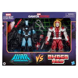 Blister 2 figuras Marvel's War Machine vs Marvel's Omega Red Gamerverse Marvel Legends Series 15cm