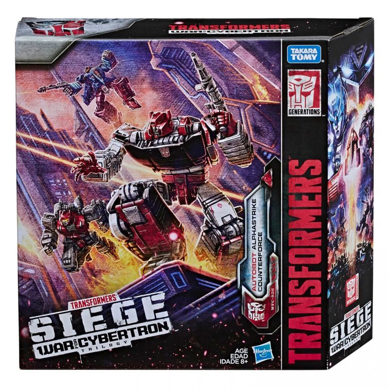 Figura Alphastrike Counterforce War For Cybertron Transformers 13cm