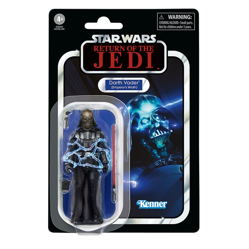 Figura Darth Vader Emperor Wrath Return of the Jedi Star Wars 9,5cm