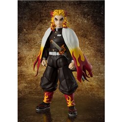 Figura S.H. Figuarts Kyojuro Rengoku Demon Slayer Kimetsu no Yaiba 15cm