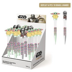 Boligrafo giratorio The Mandalorian Star Wars surtido