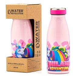Botella Uniland termo 350ml Water Revolution