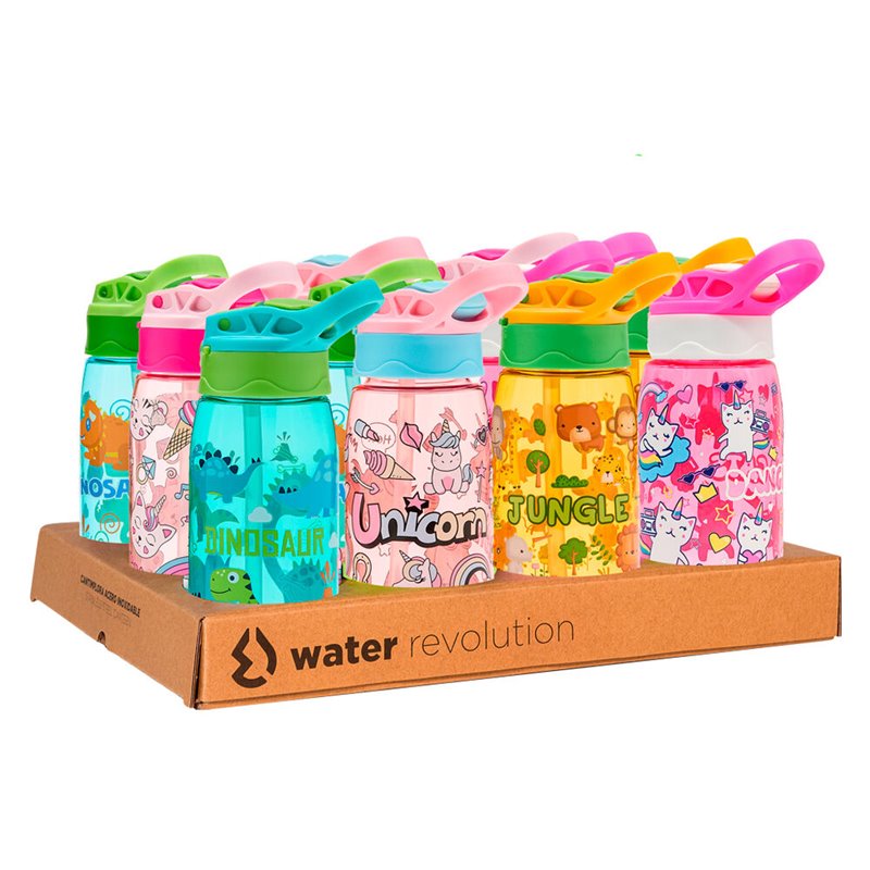 Cantimplora Water Revolution 500ml tritan surtido