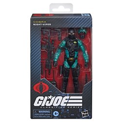 Figura Night-Viper Classified Series Cobra G.I. Joe 15cm