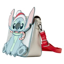 Bolso glitter Holiday Stitch Disney Loungefly