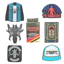 Blind Box Mystery Enamel Pin Stranger Things Loungefly surtido