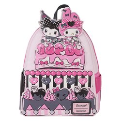 Mochila My Melody and Kuromi Sanrio Loungefly 26cm
