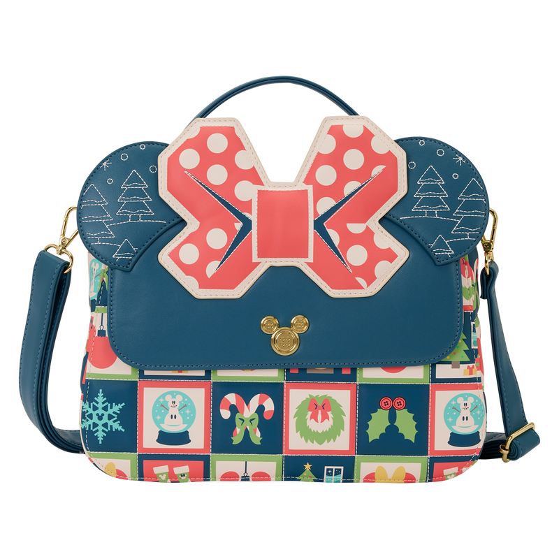 Bolso bandolera Mickey Holiday Disney Loungefly