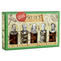 Set 5 juegos habilidad Men The Great Minds
