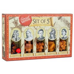 Set 5 juegos habilidad Women The Great Minds