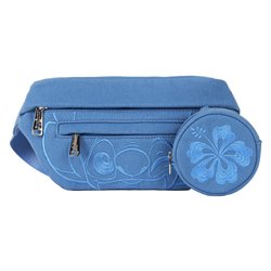 Riñonera + monedero Stitch Disney Loungefly