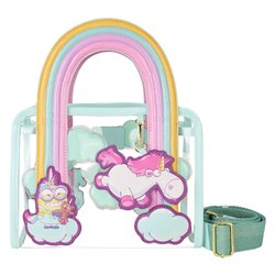 Bolso bandolera Fluffy Unicorn Minions Loungefly